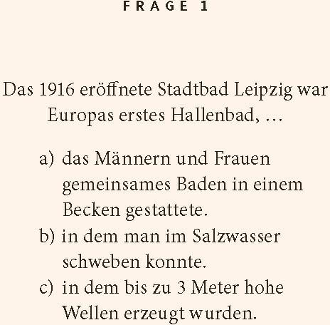 Actual product image Reinhardt:Leipzig-Quiz (German)