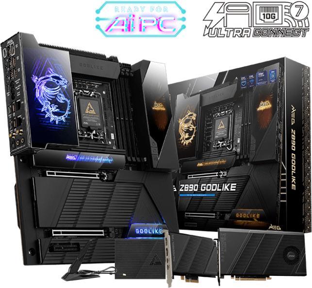 Produktbild MSI MEG Z890 GODLIKE (LGA 1851, Intel Z890, E-ATX)