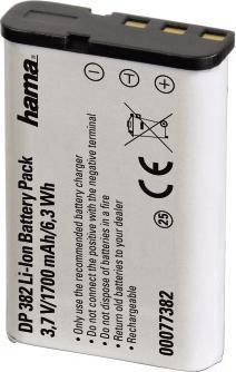 Actual product image Hama DP 382, battery for Casio