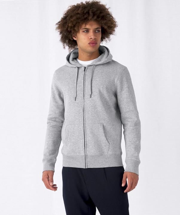 Immagine prodotto B&C Felpa con cappuccio con zip a tutta lunghezza (L)
