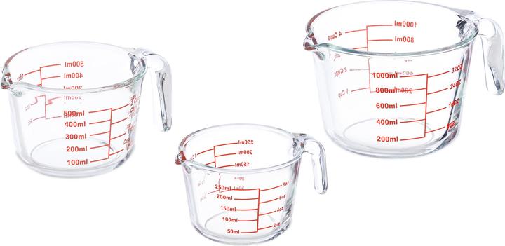 Actual product image Relaxdays Measuring cup set (1750 ml)