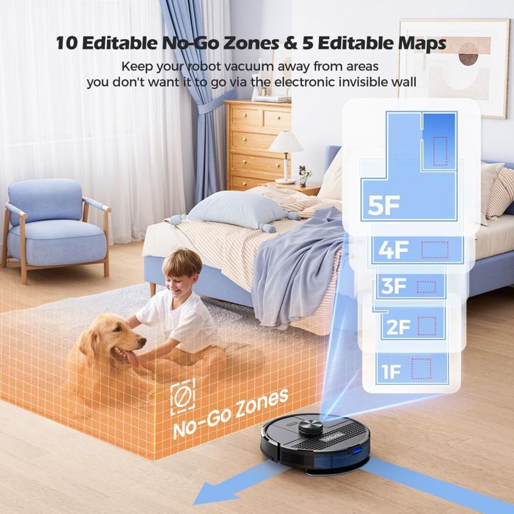 Produktbild Lubluelu L68 cleaning robot (Saugwischroboter)
