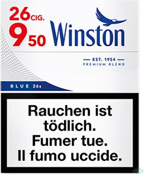 Label énergétique Winston Blue Box Big Pack (8 pcs)