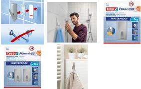 Produktbild tesa Powerstrips Waterproof Haken S