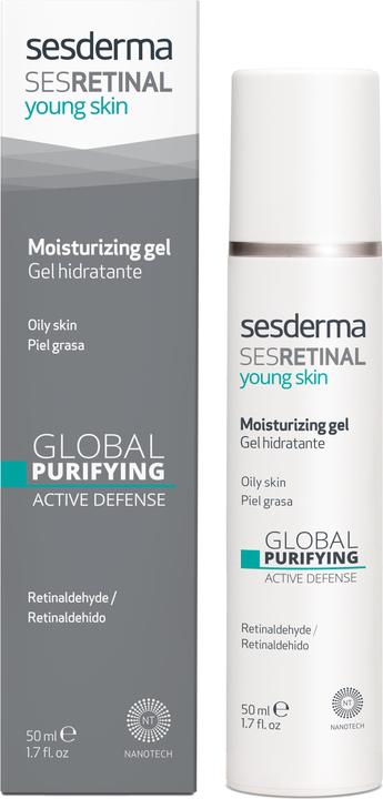 Actual product image Sesderma Sesretinal Young Skin Global Purifying Moisturising Gel 50 ml (Gel, 50 ml)