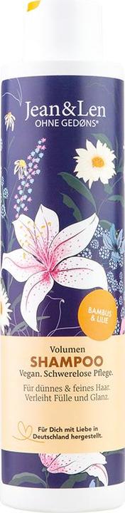 Jean & Len Sh Volumen Bambus (300 ml, Flüssiges Shampoo)