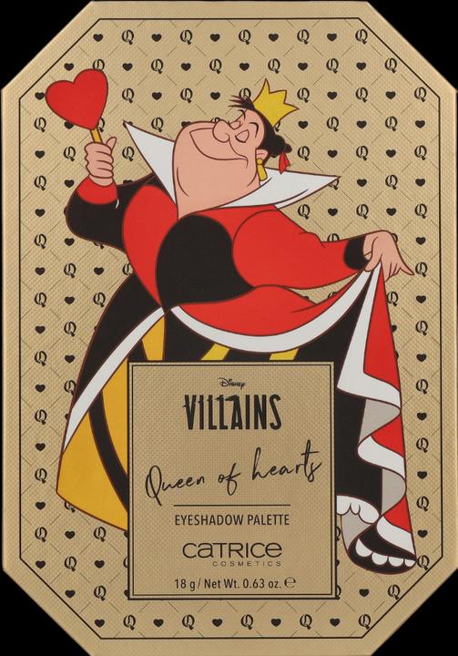 Immagine prodotto Catrice Disney Villains Queen of Hearts Palette di ombretti 18 colori a lunga durata Vegan