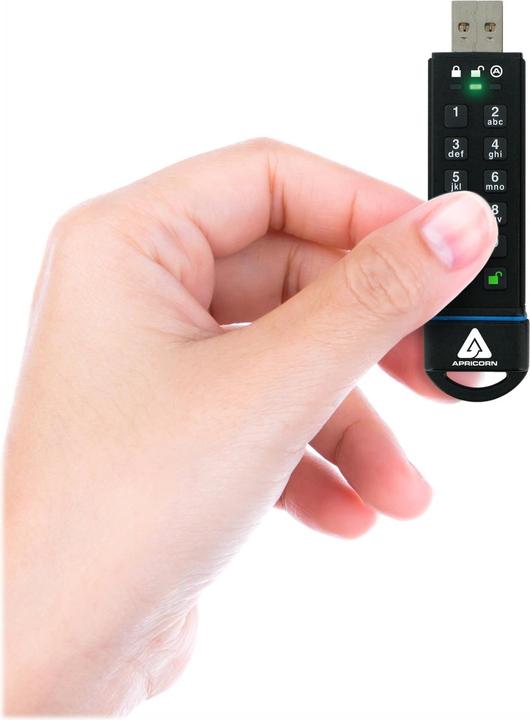 Actual product image Apricorn SecureKey (240 GB, USB-A)