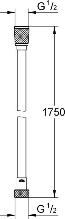 Productafbeelding Grohe Silverflex TwistStop (175 cm)
