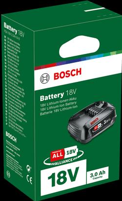 Produktbild Bosch Home & Garden Akkupack PBA 18V (1x3,0Ah) (18 V)