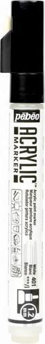 Actual product image Pebeo Acrylic Marker Fine 1,2mm Tip (White, 1.20 mm)