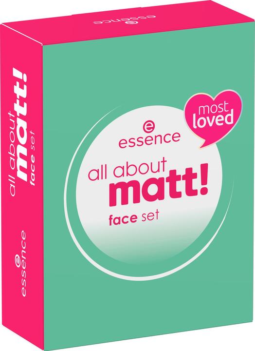 Actual product image essence All about matt face set