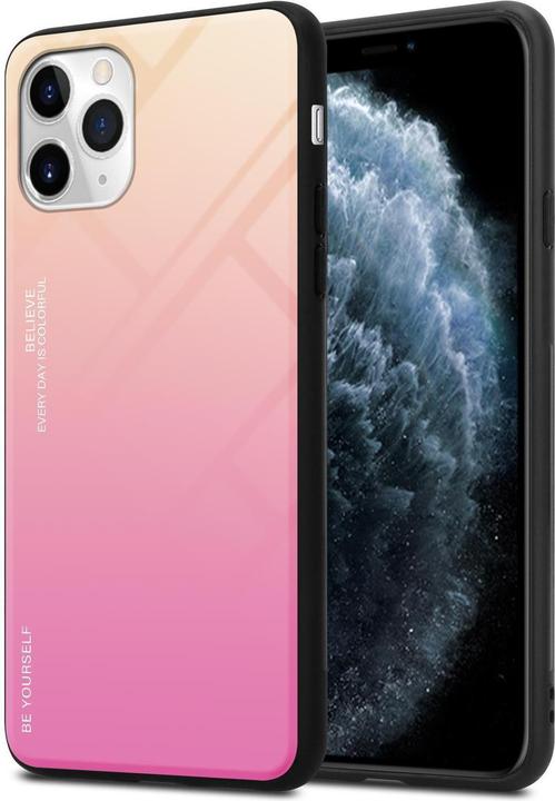 Produktbild Cadorabo TPU 2 Farben Glas Cover (Apple iPhone 11 Pro)