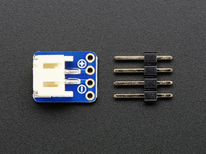 Actual product image Adafruit JST-PH 2-pin breakout board (Dock)