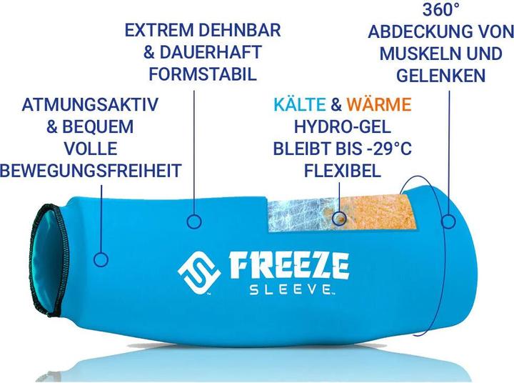 Produktbild Freeze Sleeve Kühl- und Wärmebandage (XXL)