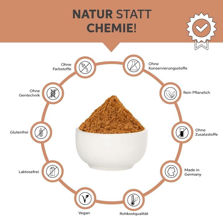 Actual product image Eltabia Organic Moringa powder from India | Moringa Oleifera leaf powder in premium raw food quality