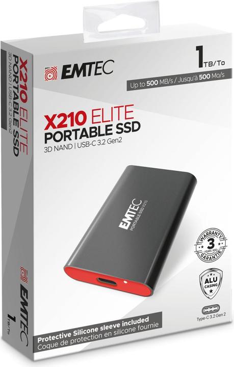 Image du produit Emtec X210 Elite (1 To)