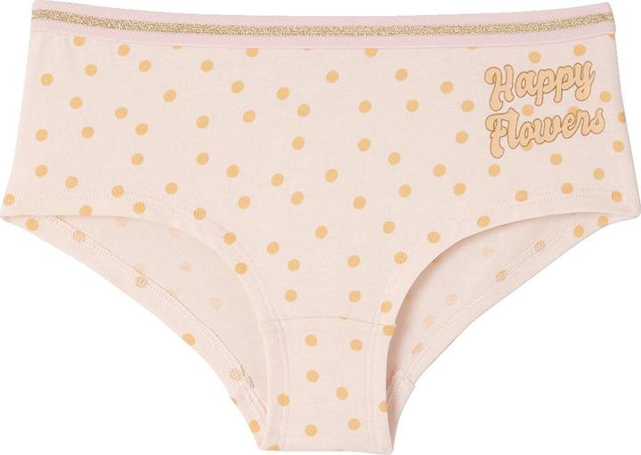 Immagine prodotto Vertbaudet Confezione da 7 pantaloncini da bambina in cotone biologico (92, Confezione da 7)