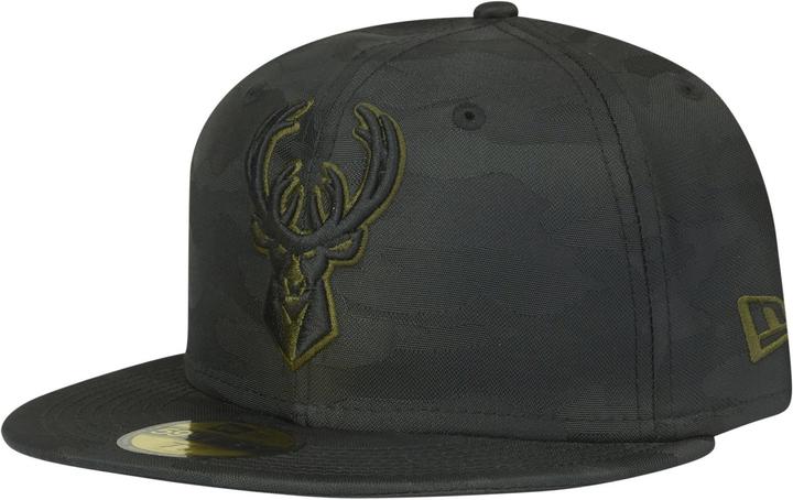 Actual product image New Era 59Fifty Fitted Cap - Milwaukee Bucks alpine - 7 1/8 (7 1/8)