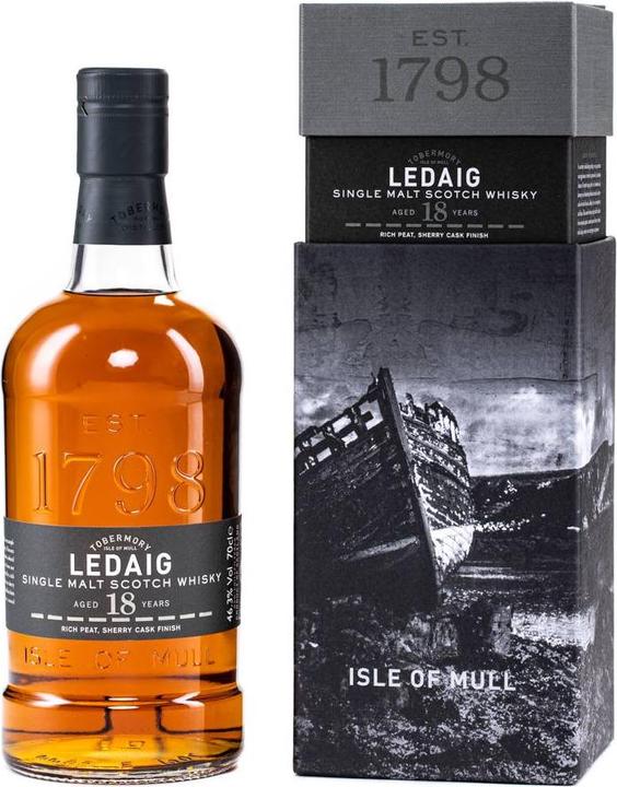 Image du produit Ledaig 18 ans (Single Malt, Scotch Whisky, 1 x 70 cl)