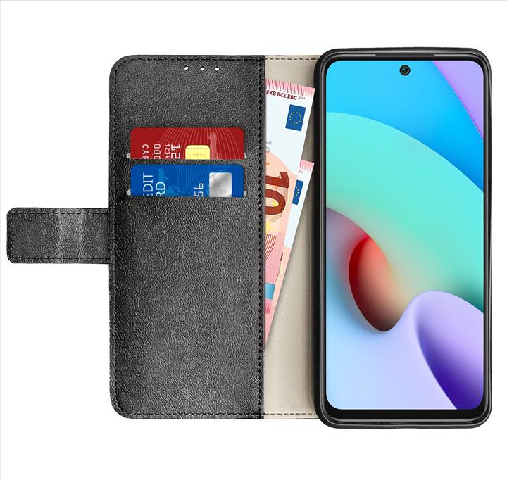 Produktbild Cazy Book Case Kompatibel mit Xiaomi Redmi 10 2022 - Hülle klappbar Kunstleder -