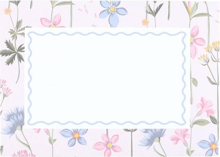 Produktbild Something Different Blumen Halskette Forget Me Not Set Edelstahl Karton (100% synthetisches Material)