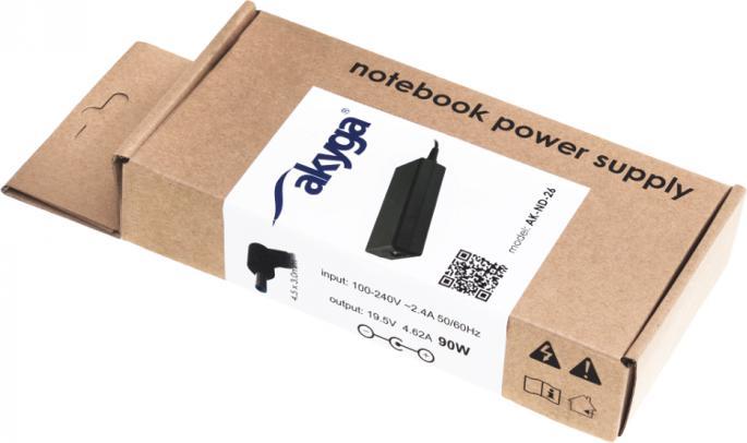 Immagine prodotto Akyga AK-ND-26 - Notebook - Interno - 100 - 250 V - 50 - 60 Hz - 90 W - 19,5 V (90 W)