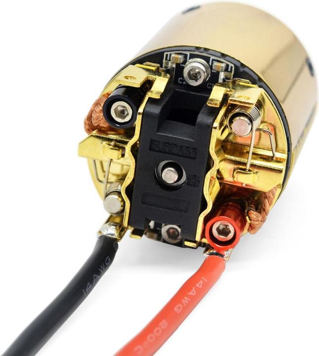 Actual product image Surpass Hobby SURPASS 540 Plus V2 16T brushed Skewed stator