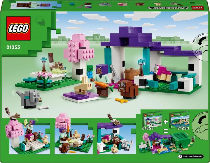 Produktbild LEGO Das Tierheim (21253, LEGO Minecraft)