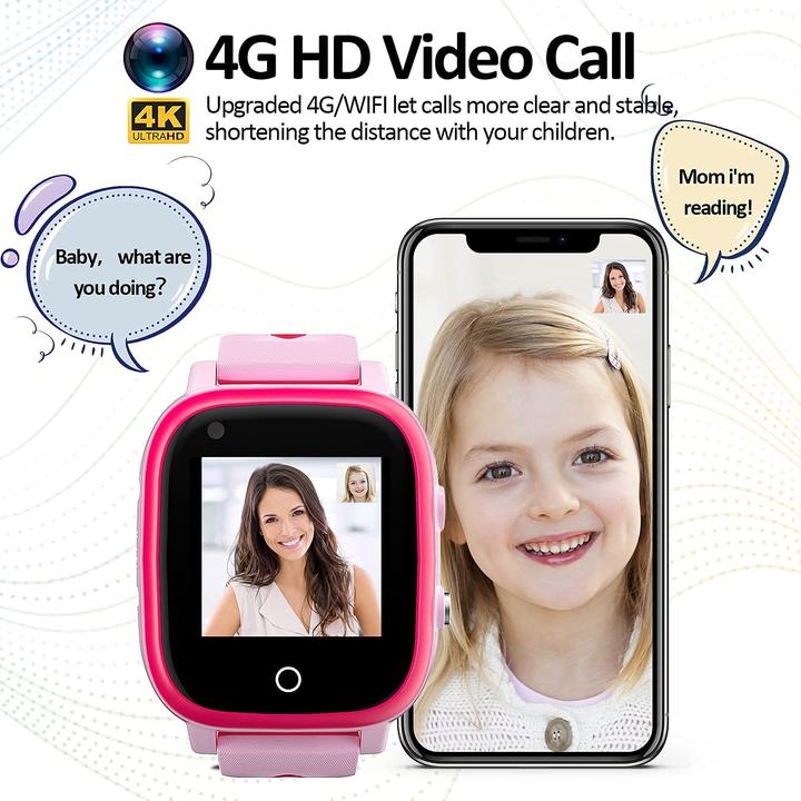 Image du produit Okyuk Smartwatch pour filles garçons (4G)