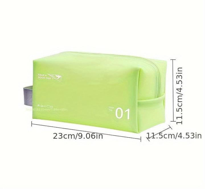 Actual product image Only-Bags.Store Summer floating beach bag, PVC storage bag, fashion cosmetic bag with handle