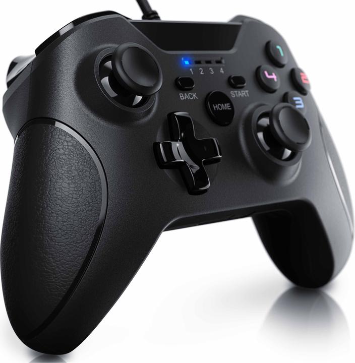 Actual product image CSL 2x gamepad set, gaming controller for PC, PS3, Playstation in Xbox design, high-quality analogue (PC)