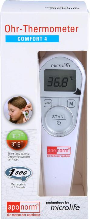 Actual product image Aponorm Feverther Ear Co4, 1 pc (Ear)