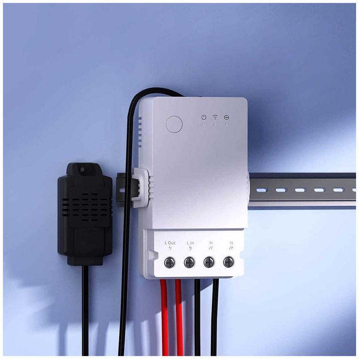 Produktbild Sonoff WLAN-Schaltaktor Temp. & Feucht. THR316, 230 V, 16A (Schaltaktor)