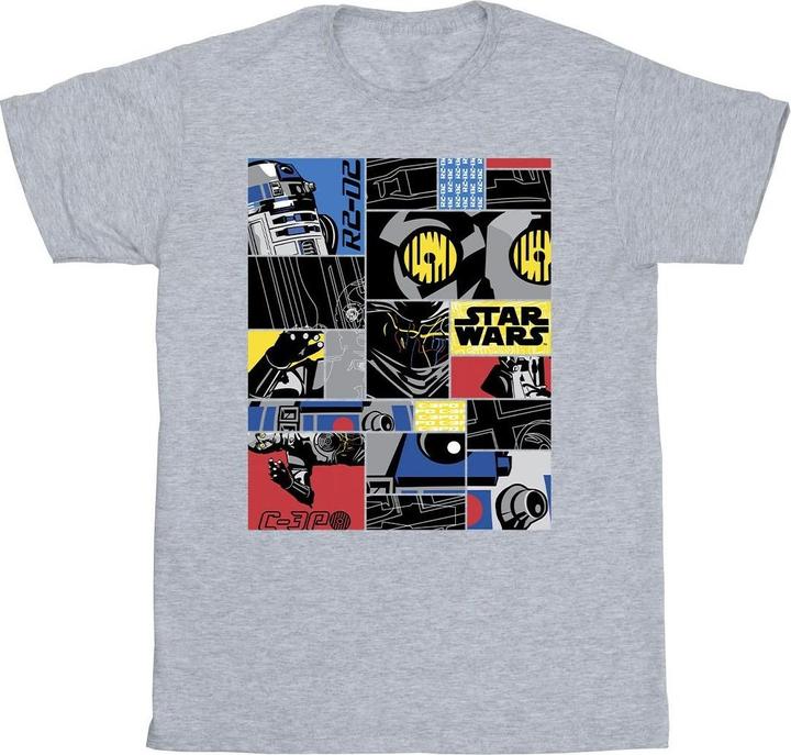 Star Wars Droid Montage TShirt (4XL)