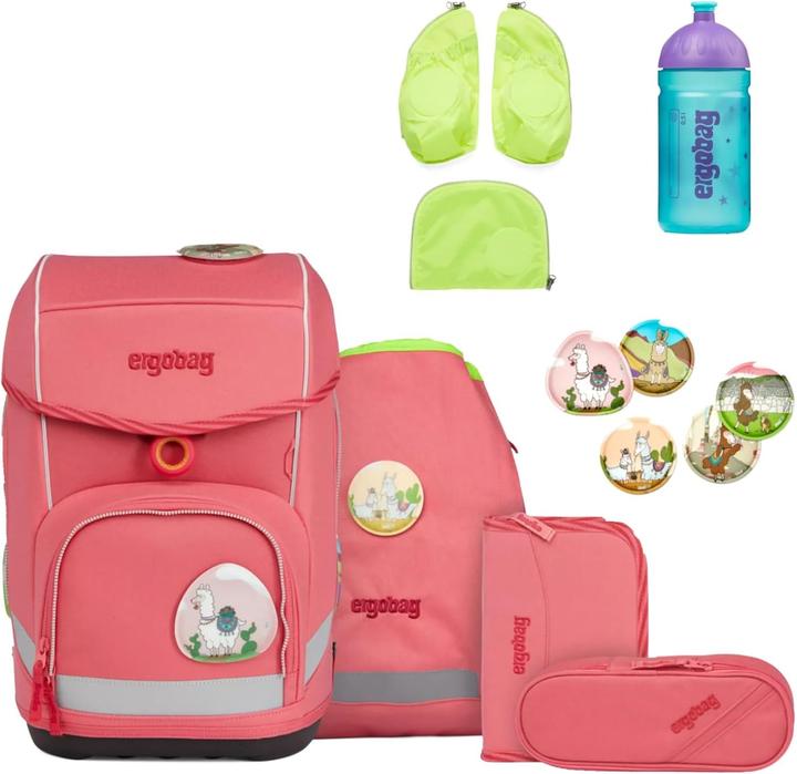 Produktbild Ergobag 7-teiliges Cubo Schulrucksack-Set mit Zubehör (19 l)