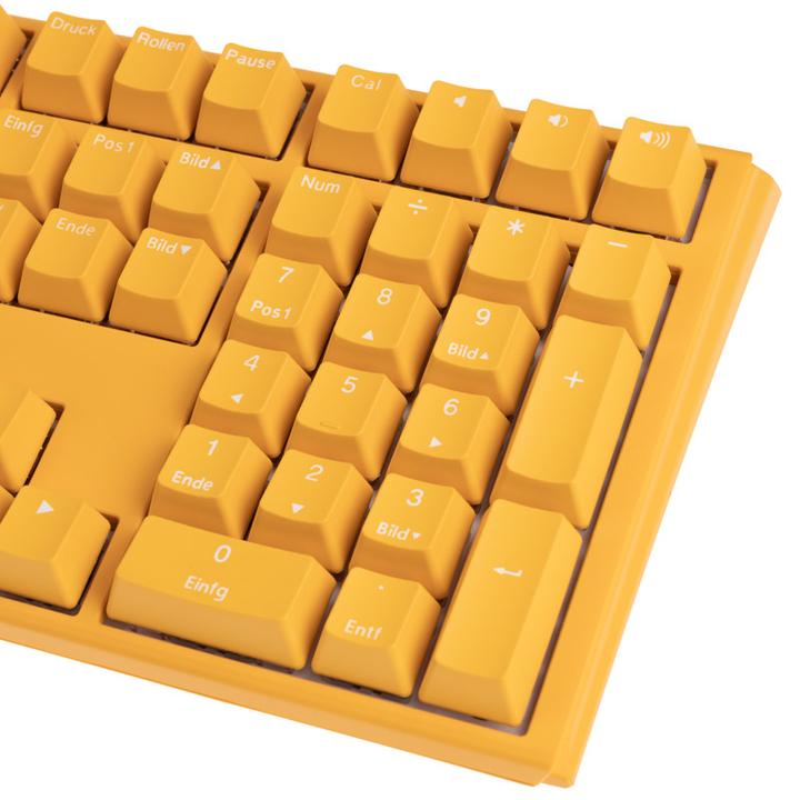 Image du produit Ducky Clavier de jeu One 3 jaune, RGB LED - MX-Silent-Red (DE, Filaire)