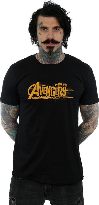 Produktbild Avengers Infinity War Orange Logo TShirt (3XL)