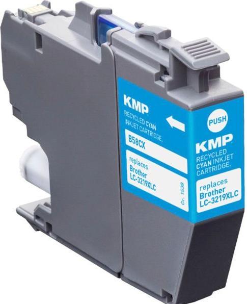 Produktbild KMP Tinte ersetzt LC3219XLC (C)