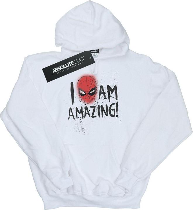 Immagine prodotto Spider-Man I Am Amazing Felpa con Cappuccio Uomo (M)