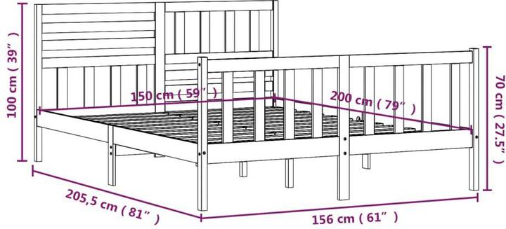 Produktbild VidaXL Neils (150 x 200 cm)