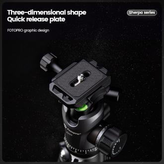 Produktbild Fotopro Sherpa Max Carbon Stativ Grau (Kunststoff)