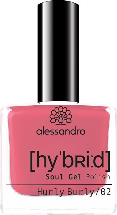 Alessandro Nagellack Hybrid 113 Hurly Burly (113 Hurly Burly, Gel-Effekt Nagellack)