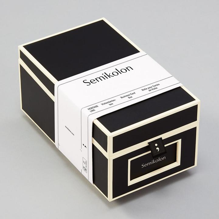Actual product image Semikolon Business card box
