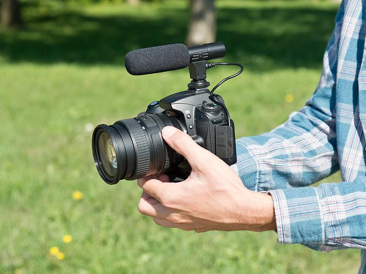 Image du produit Somikon Microphone externe pour appareils photo et caméscopes
