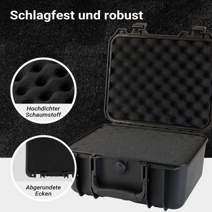 Actual product image Wiltec Universalkoffer 34x31x15,2cm wasserdicht Transportkoffer Schutzkoffer