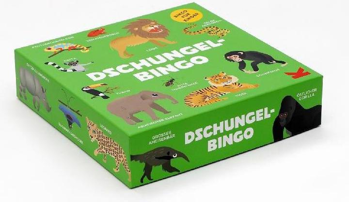 Actual product image Jungle Bingo (German)
