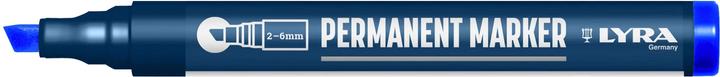 Produktbild Pica Permanentmarker (Blau, 6 mm, 10 x)