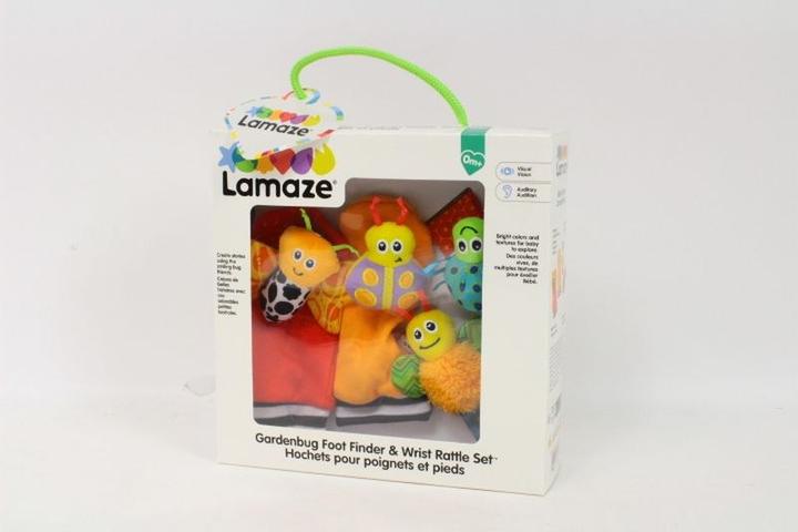 Actual product image Tomy Hand and foot rattle set