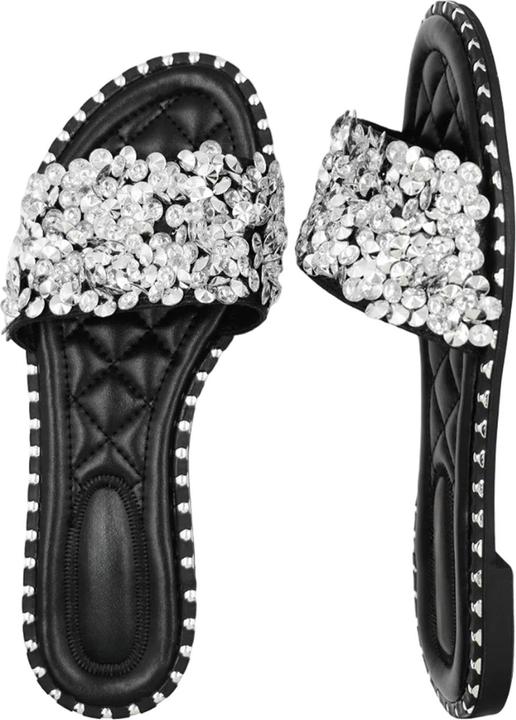 Immagine prodotto Where's That From Belle Sliders Luccicante Piatta Donna (37)